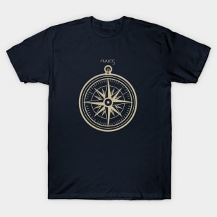 Marine nautical boat compass T-Shirt